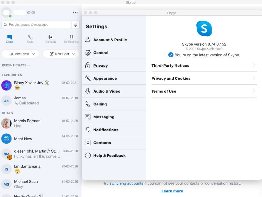 skype for business mac 10.7